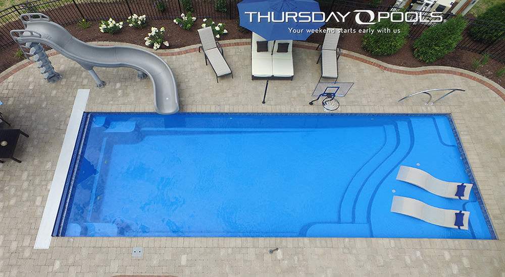 Aspen fiberglass pool overview