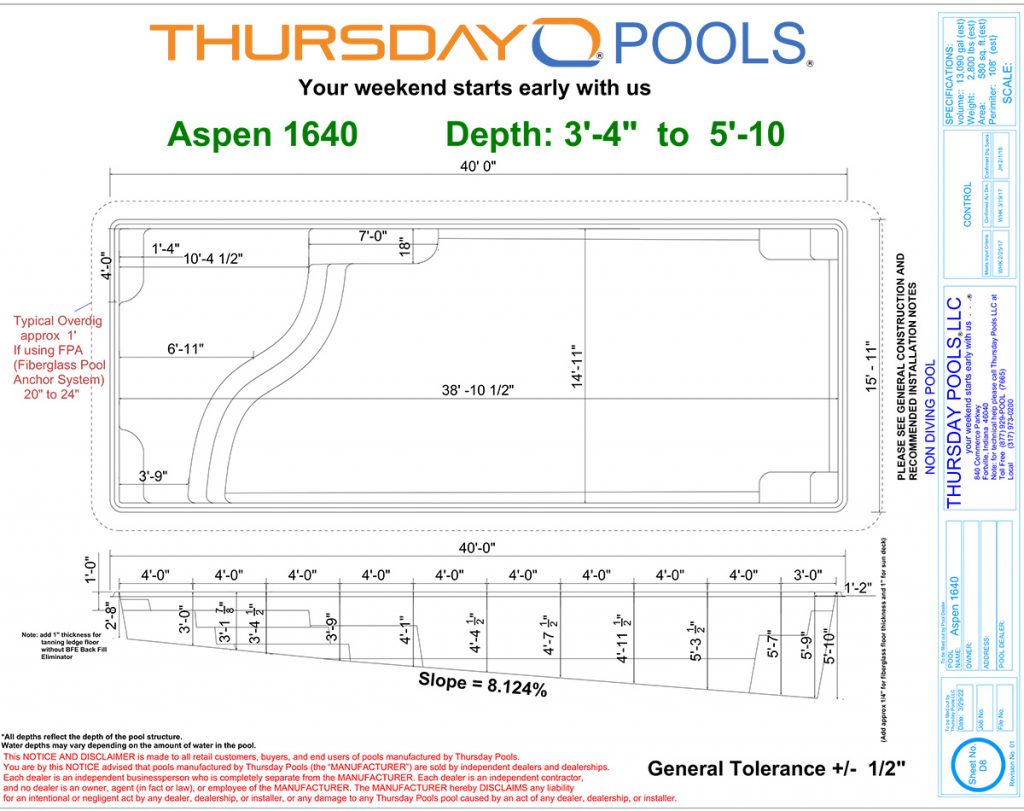 Enchanted glen pool project blueprint