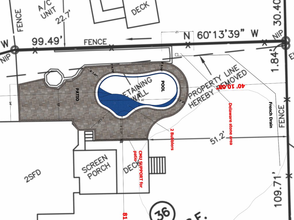 Gilded Lagoon Pool Project Blueprint