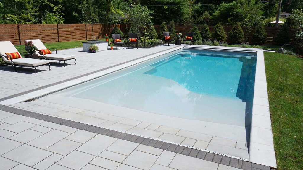 Grace beach entry pool