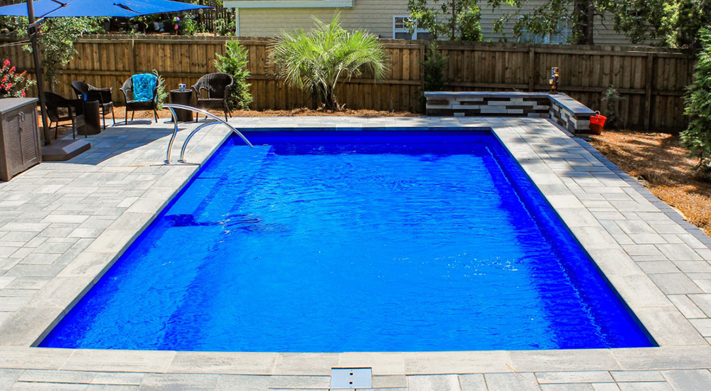 The Marvelous fiberglass pool by Imagine Pools.