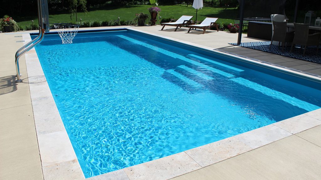 The Marvelous fiberglass pool by Imagine Pools.