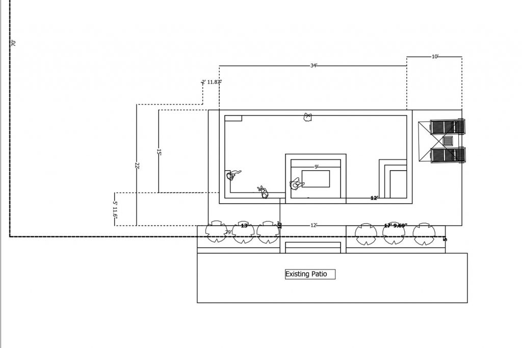 Lakeside pool project plan